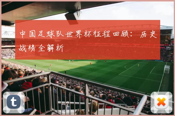 中国足球队世界杯征程回顾：历史战绩全解析