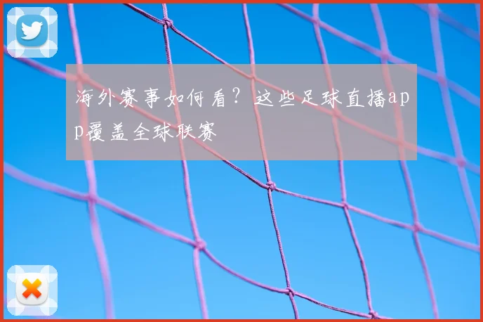 海外赛事如何看?这些足球直播app覆盖全球联赛